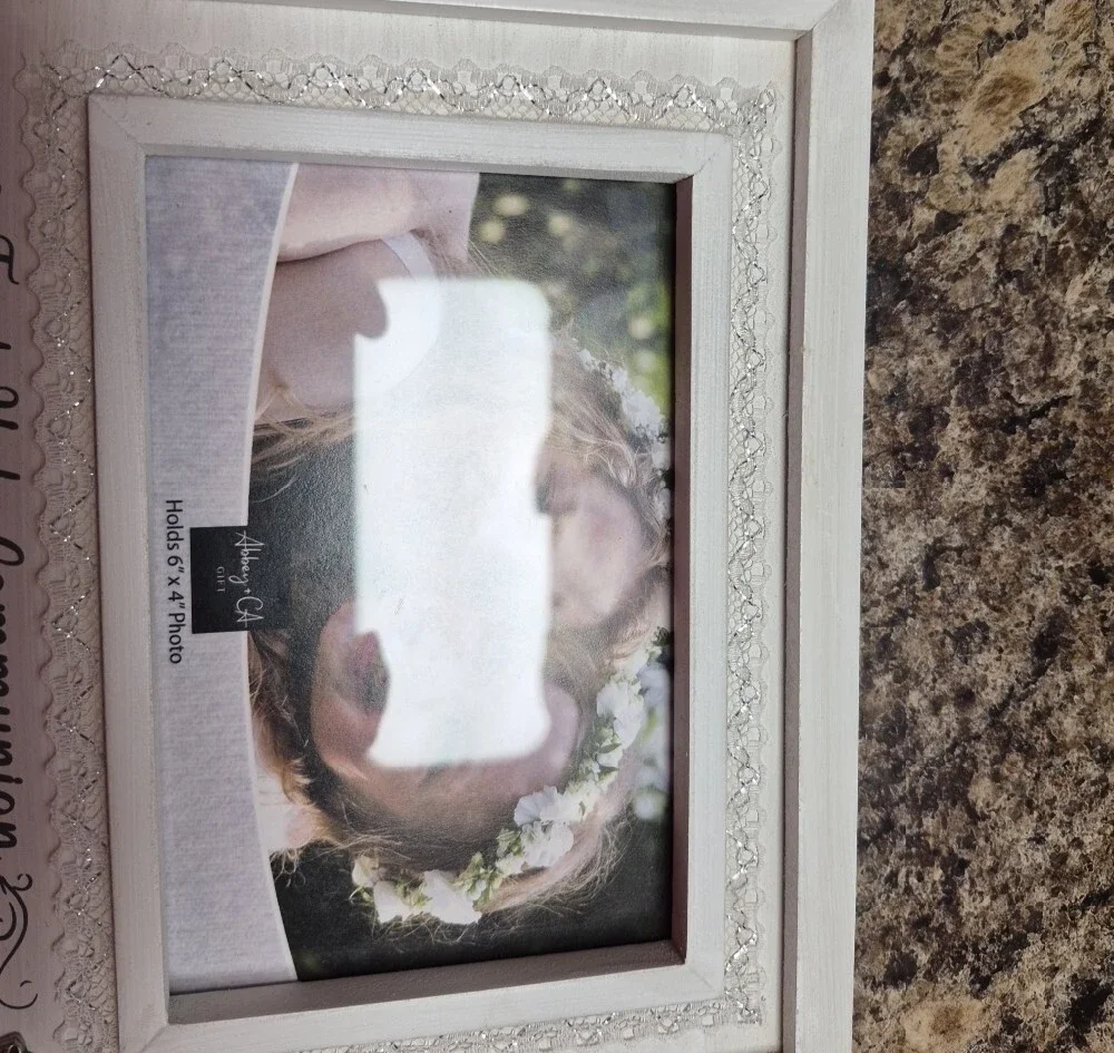 New. First Holy Communion  Decorative Photo Frame
